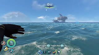 Having fun with Jellyrays and Lifepod 13 (Subnautica)