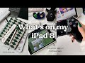 Whats on my ipad 8th 32gb in 2023  fav apps homescreen  accessories unboxing 