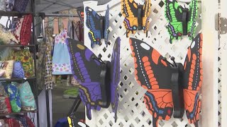 Art vendors take part in first Sidewalk Sale and Vendor Market