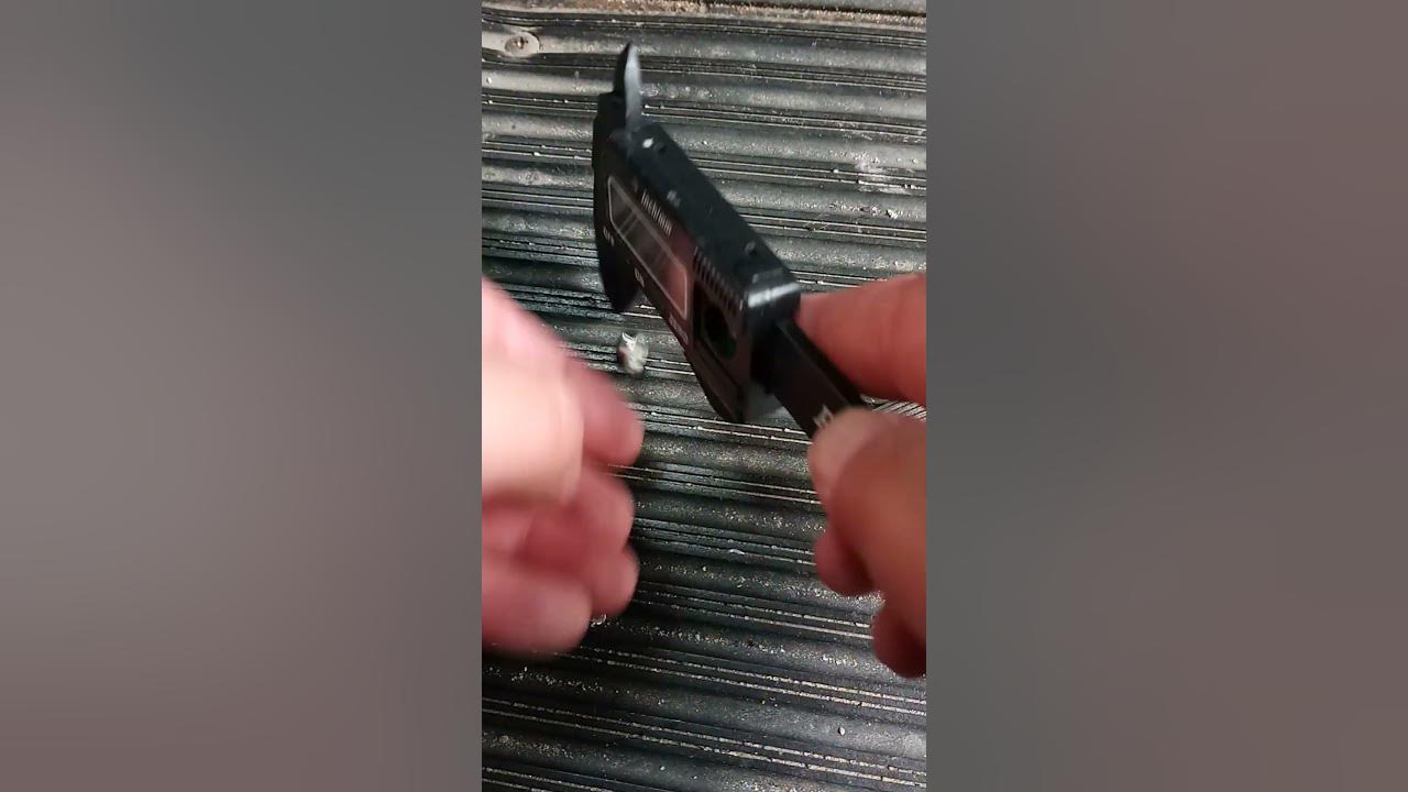 How to change the battery on a Pittsburgh digital caliper from harbor