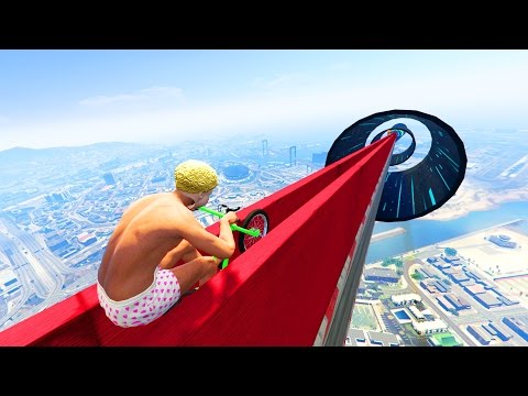 FUNNY BMX PARKOUR - GTA 5 ONLINE