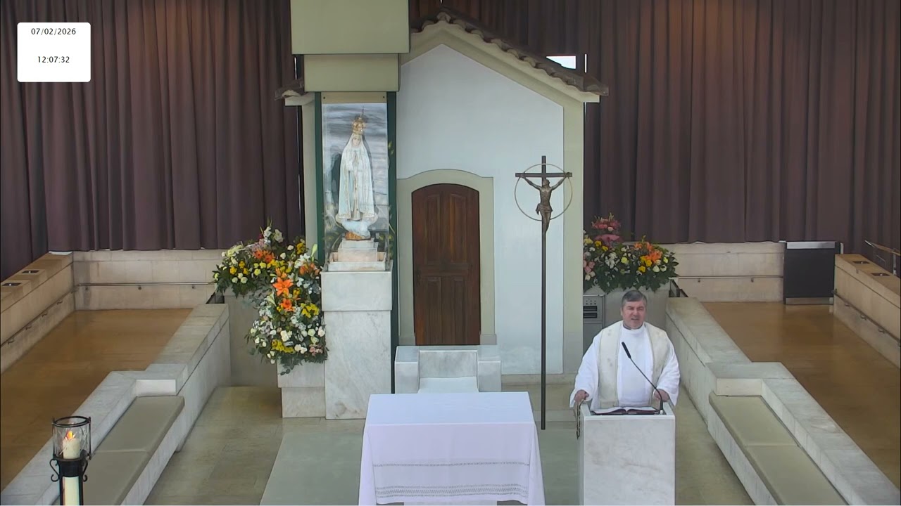Terço a Nossa Senhora de Fátima desde a Capelinha das Aparições 07.02.2026