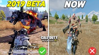 CODM BattleRoyale THEN Vs NOW - 2019 BETA Vs 2024 (PART - 1)