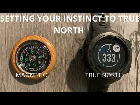 Garmin INSTINCT Review: Setting your compass to TRUE NORTH, and why you might want to!