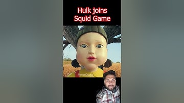 Hulk joins squid game #shortvideo #marvel #avengers #mcu #trending #hulk #shorts