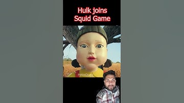 Hulk joins squid game #shortvideo #marvel #avengers #mcu #trending #hulk #shorts