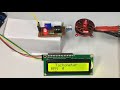 Simple Tachometer/ RPM counter using proximity sensor