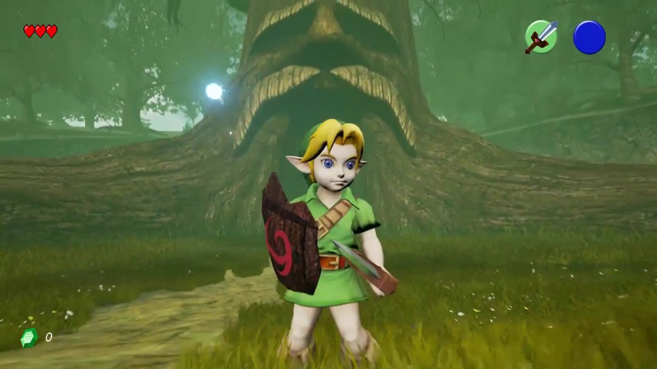 Unreal Engine 4 Kokiri Forest Download Playable Preview 1 / Ocarina of Time TDzyne YouTube