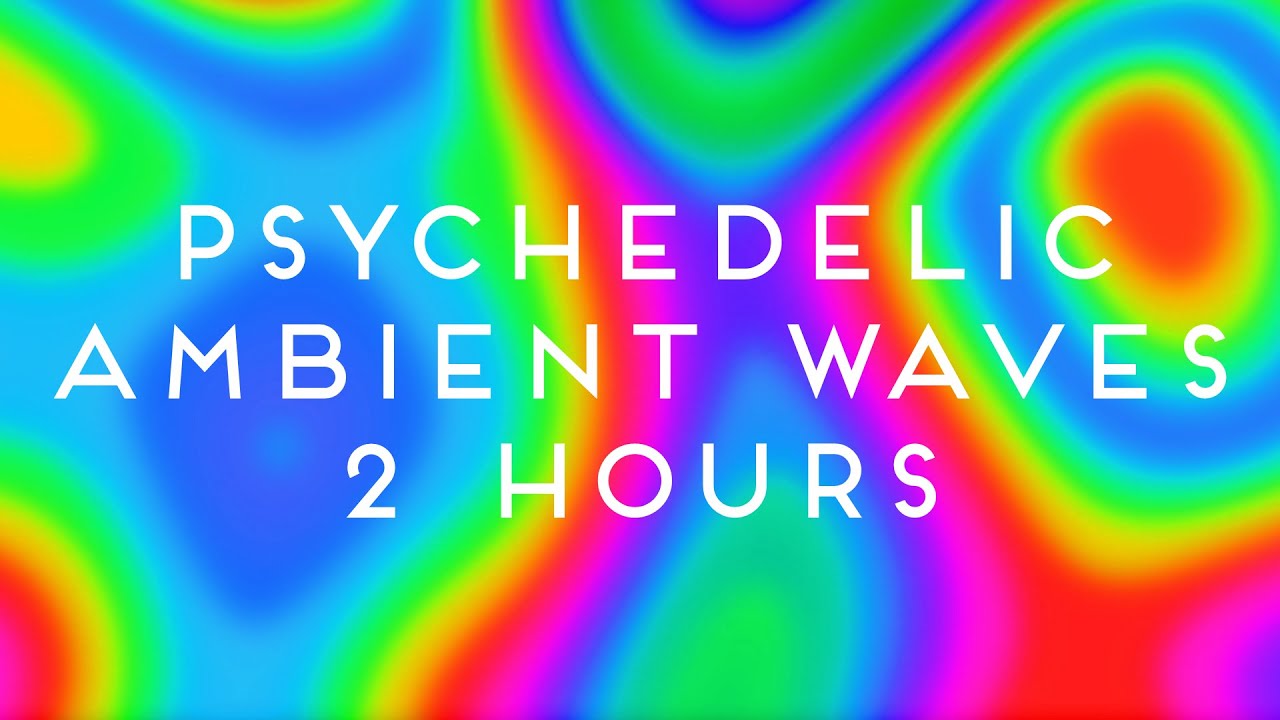 background animation  2022 New  Psychedelic Colorful Ambient Waves - Trippy Blurred Video Background Animation (2 Hours/No Sound)