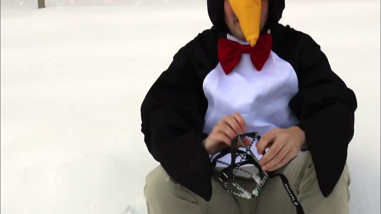 How to put on ice grippers YouTube