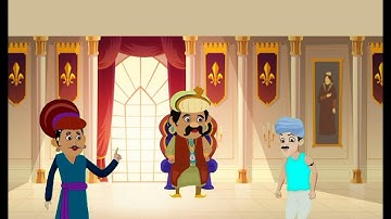 THE AKBAR AND BIRBAL STORY | THE ANIMATED STORY| THE THREE QUESTIONS