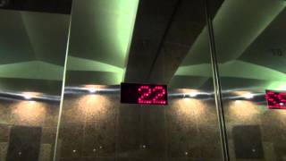 400th Video: Dover High Rise Traction Elevators - Albuquerque Plaza (w/ cubsrule2040)