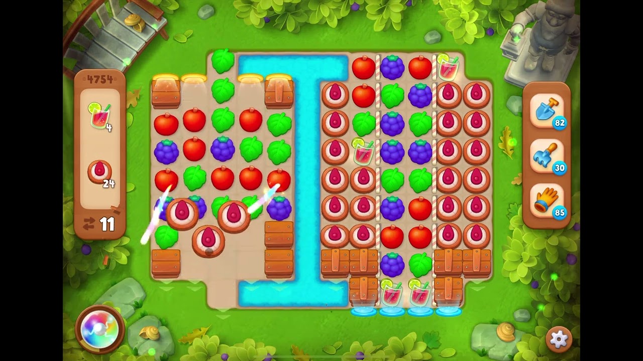 GardenScapes Level 4754 no boosters