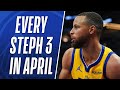 EVERY Steph Curry 3PM From April! 👨‍🍳
