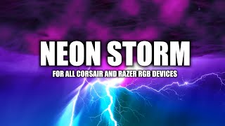 Neon Storm - Corsair iCUE Profile | Razer Chroma Profile screenshot 3