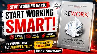 Rework by Janson Fried & David Heinemeier | Book Summary