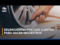 ¡Ojo con los pincha llantas! Familia fue secuestrada y extorsionada en zona rural de Palmira