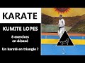 8 exercices techniques dsaxs en karate vers une stratgie en triangle  kumite individuel