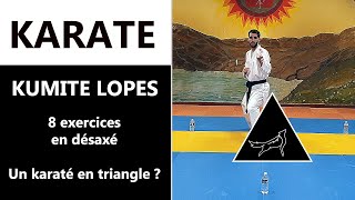 8 Exercices Techniques Désaxés En Karate. Vers Une Stratégie En Triangle ? Kumite Individuel
