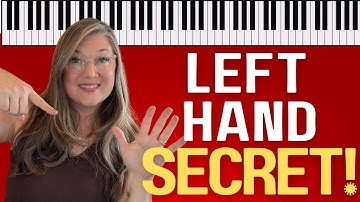 🎹 EENVOUDIGE patronen voor de linkerhand die eindelijk een piano laten "klikken"