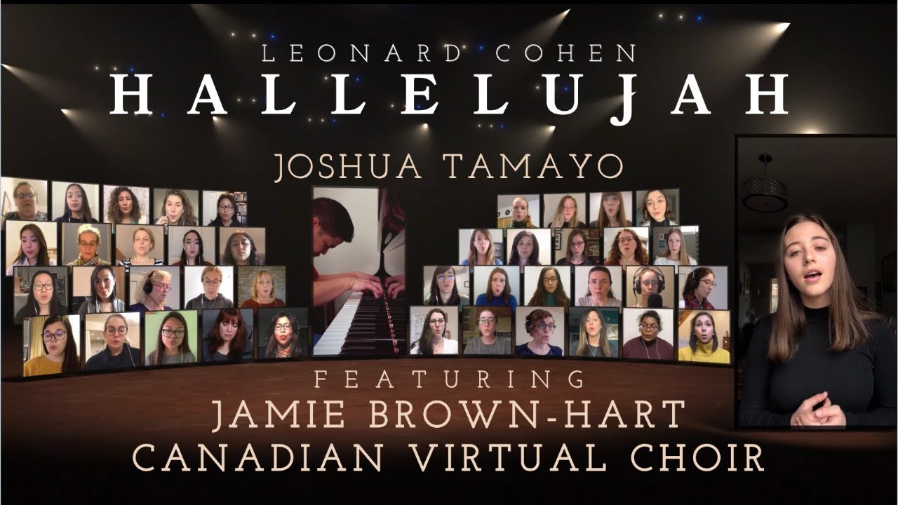 HALLELUJAH Jamie BrownHart & Canadian Virtual Choir Acordes Chordify