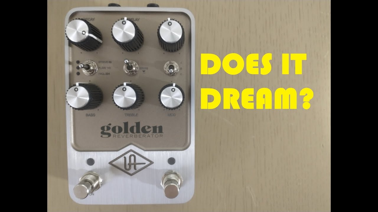 UAFX Golden Reverberator Demo / Make Noise Strega / UNO Synth PRO