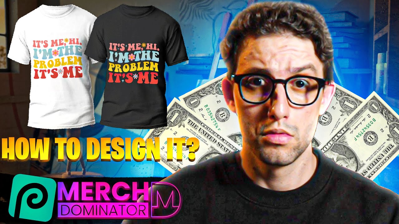 Create a Top Selling Print On Demand T-Shirt Design For Free With Merch ...