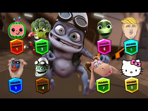 Find Correct Head. Crazy Frog