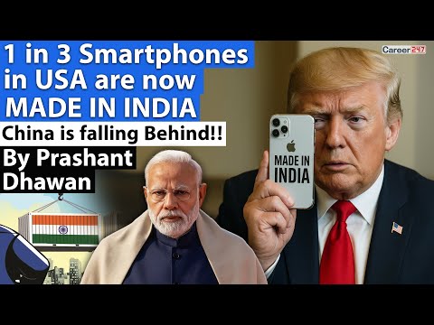 1 in 3 Smartphones in USA are now MADE IN INDIA | China is falling Behind!!