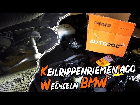 Keilrippenriemen Agg.& Klimariemen  | Wechseln BMW M50 M52 M54 S50  🔧⚒