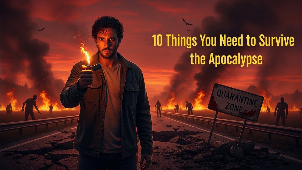 10 Essential Survival Items You Must Have in a Zombie Apocalypse - YouTube