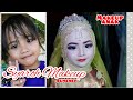 Fashion anak SD kalianget | makeup fashion muslim anak | makeup anak muslim | syaroh makeup sumenep