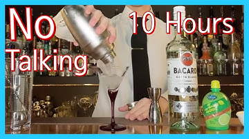 Bartender Mixing Cocktail ASMR