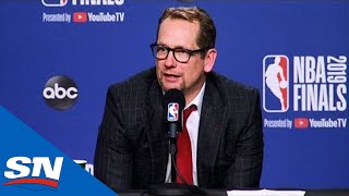 Nick Nurse Still Happy To Have 3-2 Lead Heading To Game 6 Of Raptors Vs. Warriors