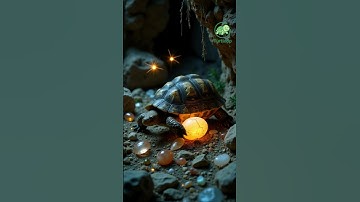 🐢 เต่าน้อยกับไข่สีทอง #funnyturtle #turtloop #animation #shorts  #loopvideo