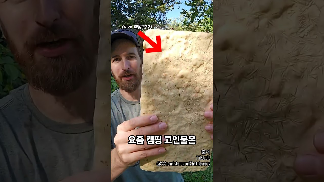 요즘 캠핑 고인물들은 동결건조 음식(?) 준비함