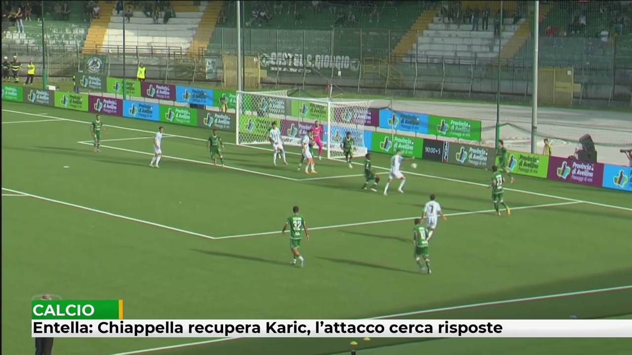 Entella: Chiappella recupera Karic, l'attacco cerca risposte