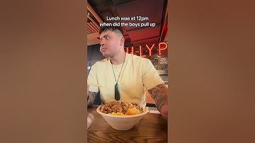 12pm Lunch is served…