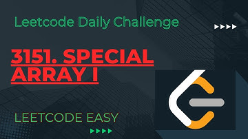 Leetcode 3151 | Special Array I | C++ Solution | Easy Parity Check | Amazon Google Microsoft Meta