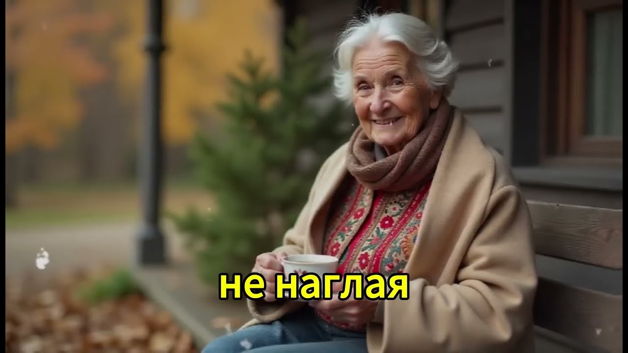 Бабушка открыла сундук, а там...