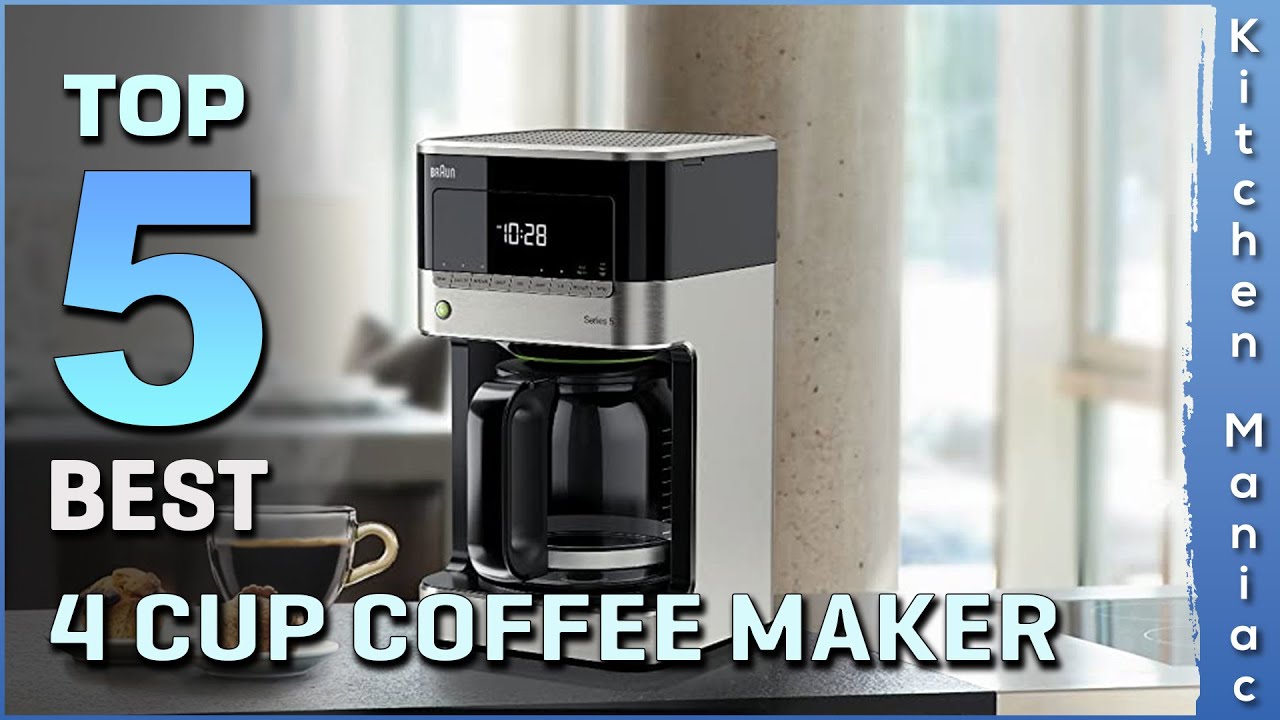 5 Best 4 Cup Coffee Makers [The Ultimate Reviews!]