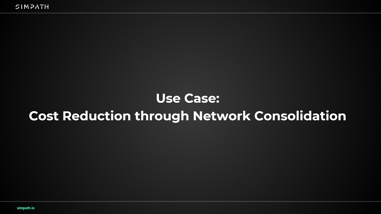 SimPath Optimisation Use Case: Cost Reduction Through Network ...