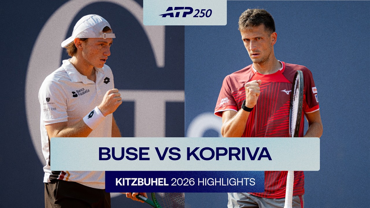Ignacio Buse vs Vit Kopriva Highlights | Kitzbuhel 2026 Round 1