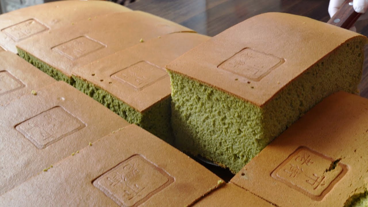 라오제 대왕 녹차, 오리지날 카스테라 Whipped Cream and Green tea Giant Castella