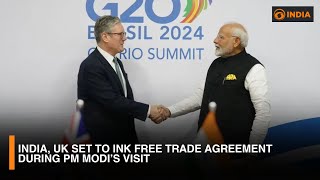 India, UK set to ink free trade agreement during PM Modi’s visit | PM Modi UK Visit | DD India