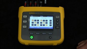 How to Start A Logging Session With The Fluke 1730