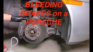 Porsche Boxster 986 How to bleed brakes and clutch on a Porsche Boxster or 911 by DIY life in Japan 370 views 8 months ago 13 minutes, 17 seconds