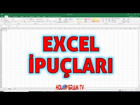 Excel ipuçları ve Bilinmeyenler! - HologramTv
