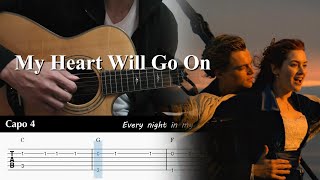 My Heart Will Go On - Celine Dion Fingerstyle Guitar