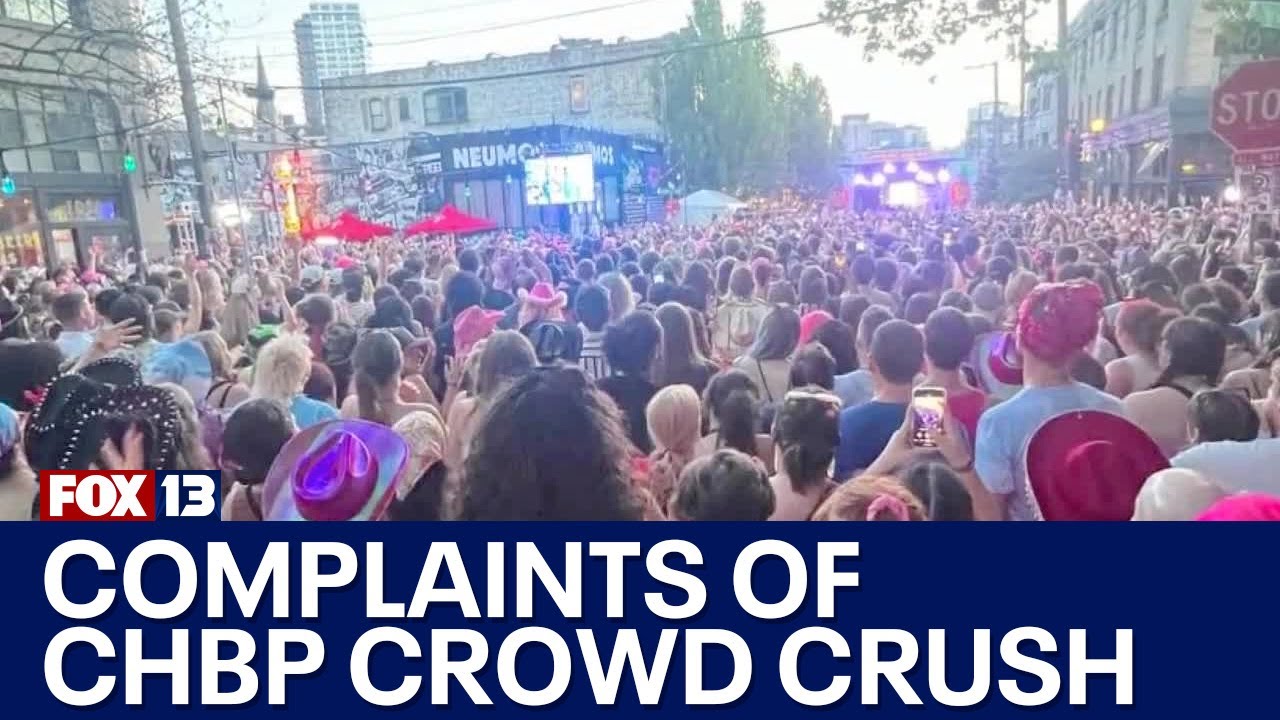 Capitol Hill Block Party attendees complain of crowd crush | FOX 13 Seattle